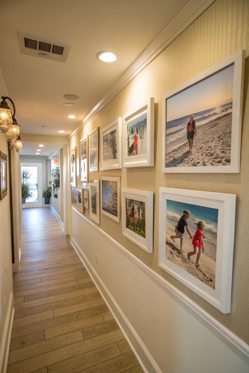 Personal items make your seaside farmhouse truly feel like home.