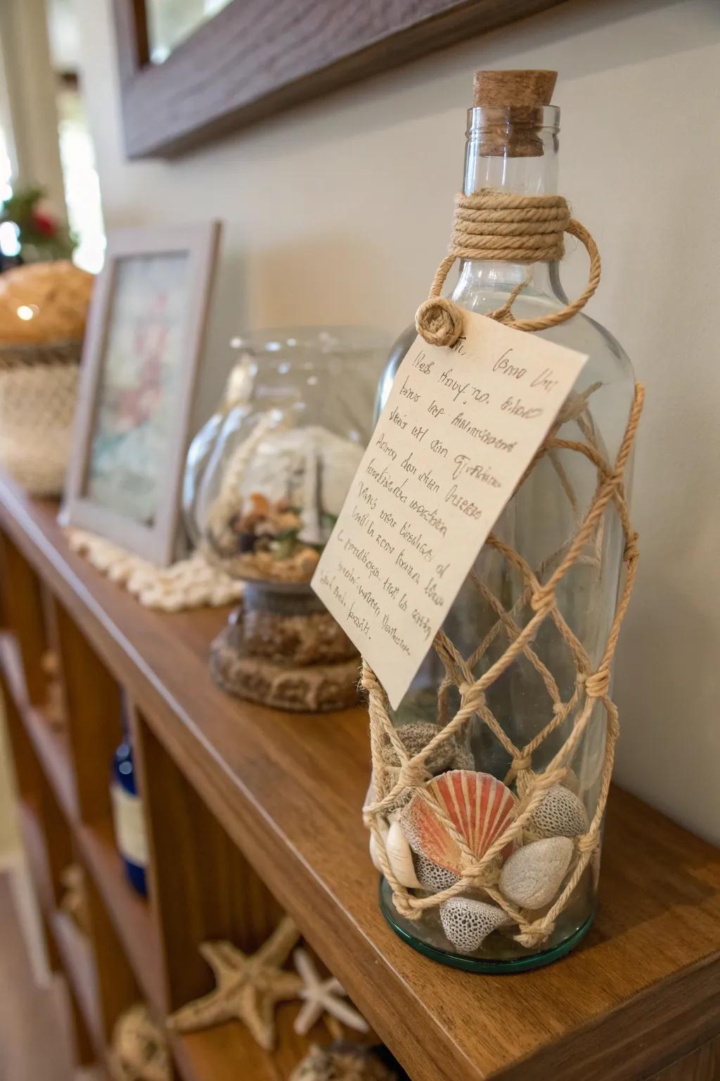 A whimsical bespoke letter parcel.