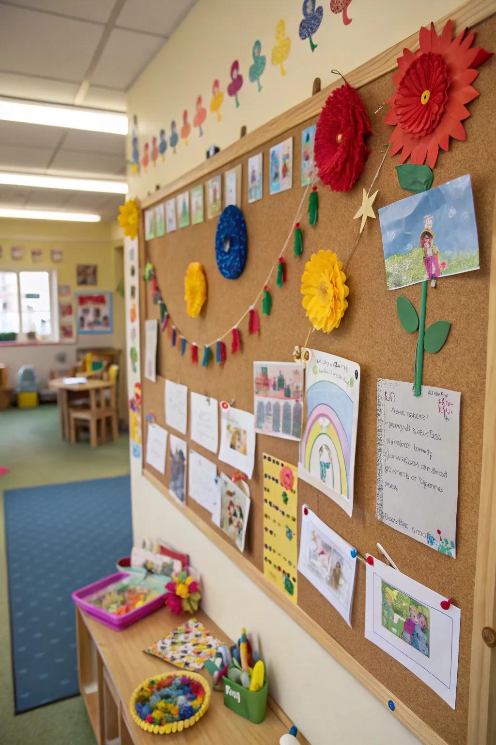 Eco-Conscious Creations board featuring sustainable materials.