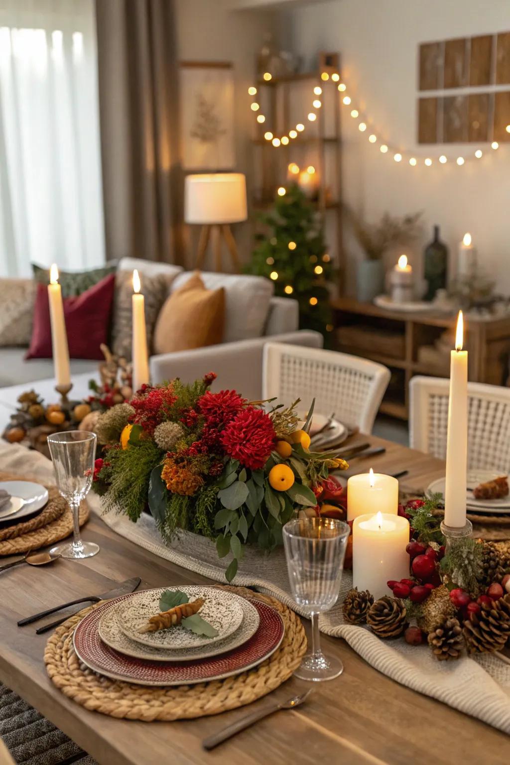 A themed table setting offers endless creative possibilities.