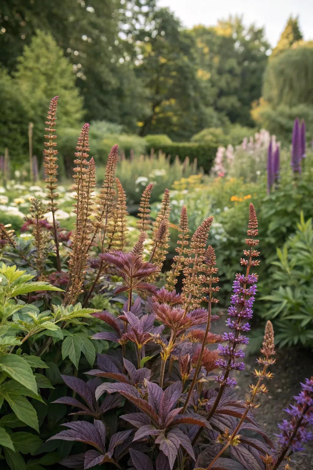 Unique foliage colors add a surprising twist to fall landscapes.