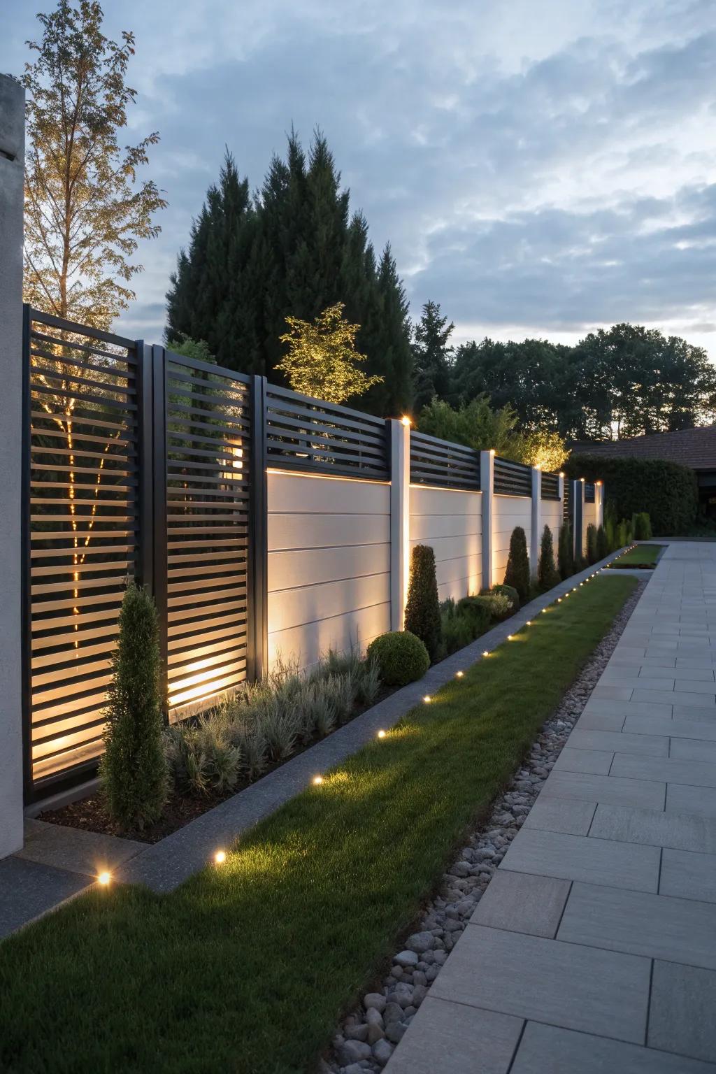 Concealed LEDs offer a streamlined and seamless lighting design.