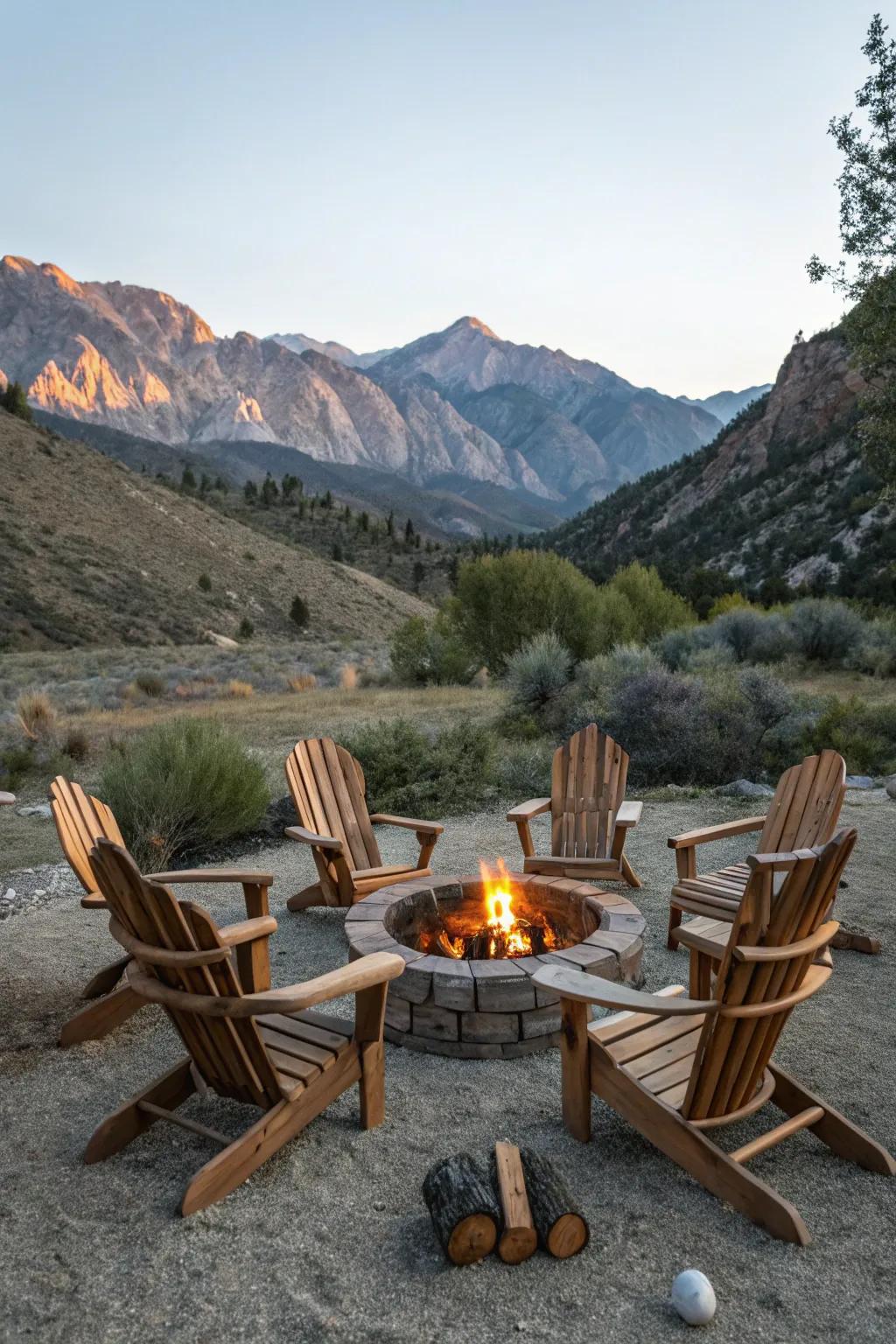 Relaxer seating adds a classic and comfortable feel.