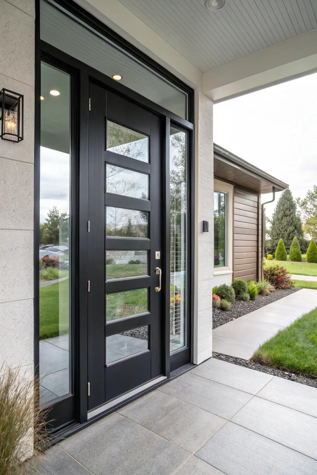 Custom elements allow for a constantly evolving and adaptable entrance.