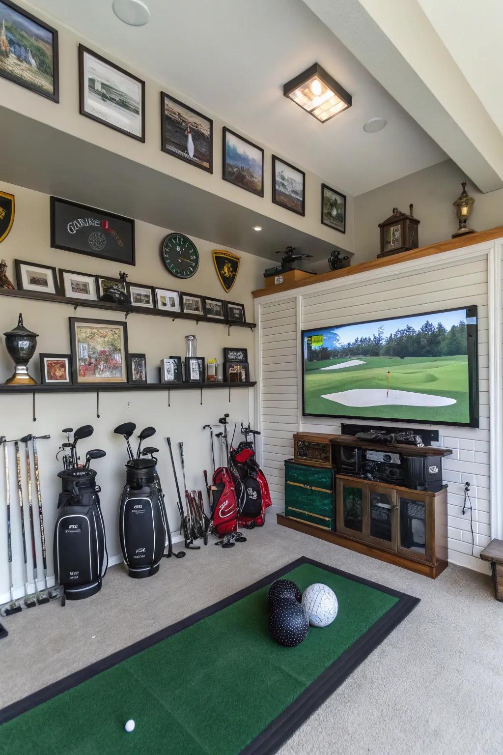 Memorabilia adds a personal feel to your space.