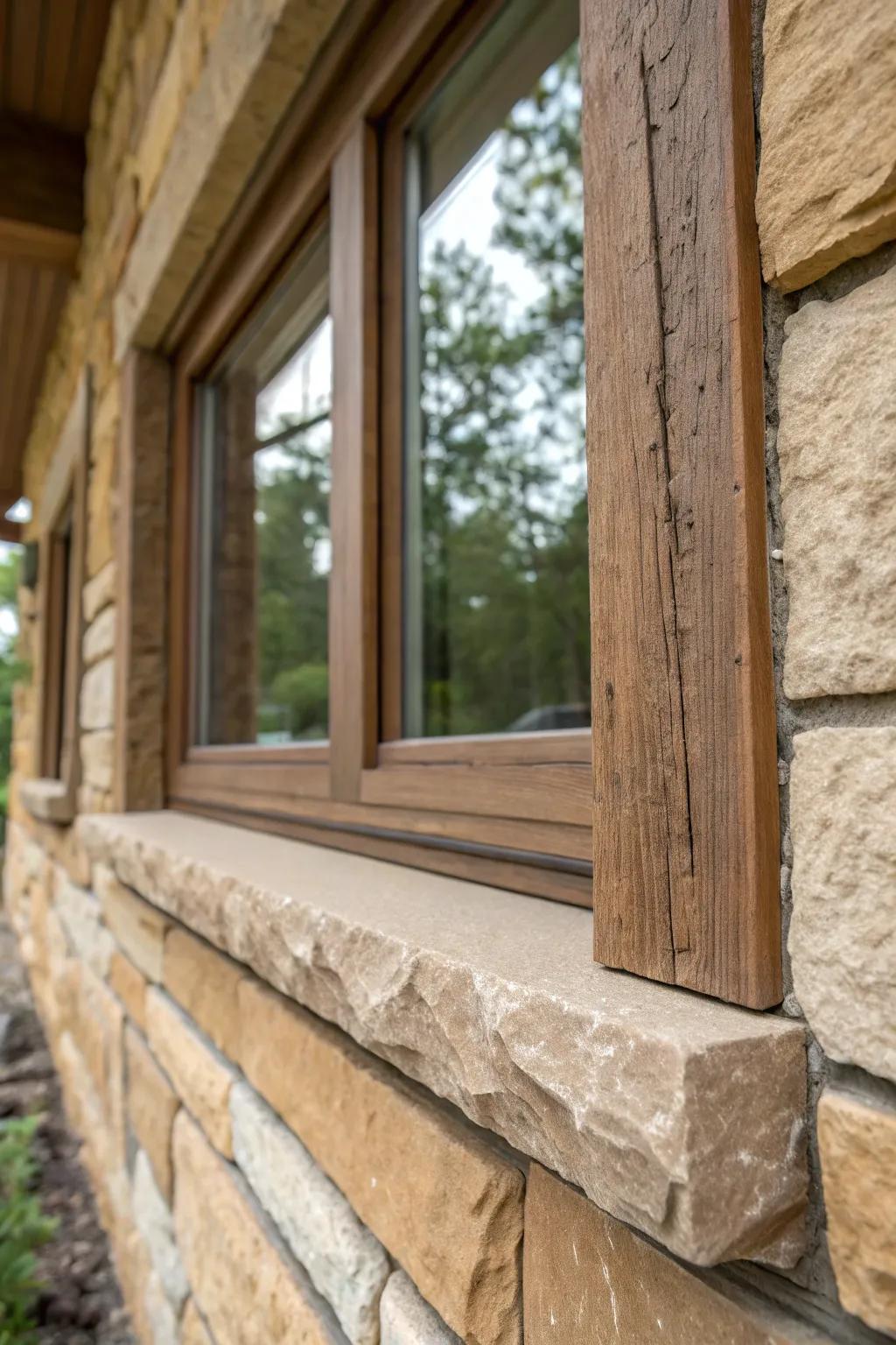 Natural tones and textures create a serene and established home aesthetic.