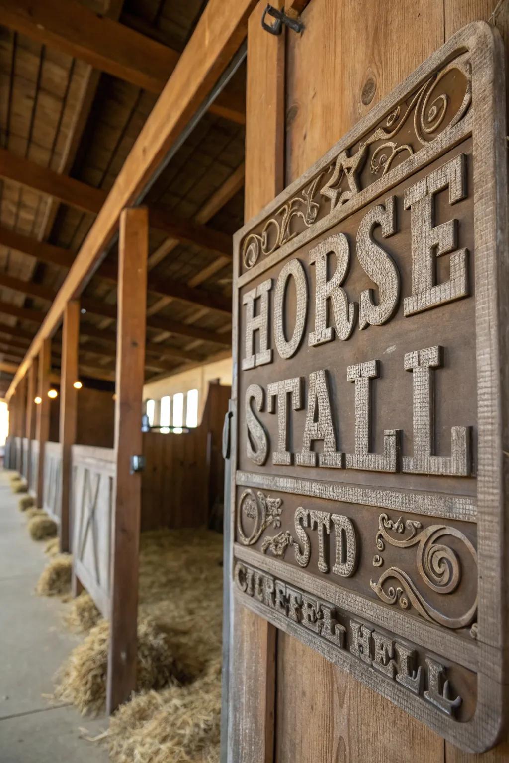 A visually arresting stable marker featuring 3D textures.
