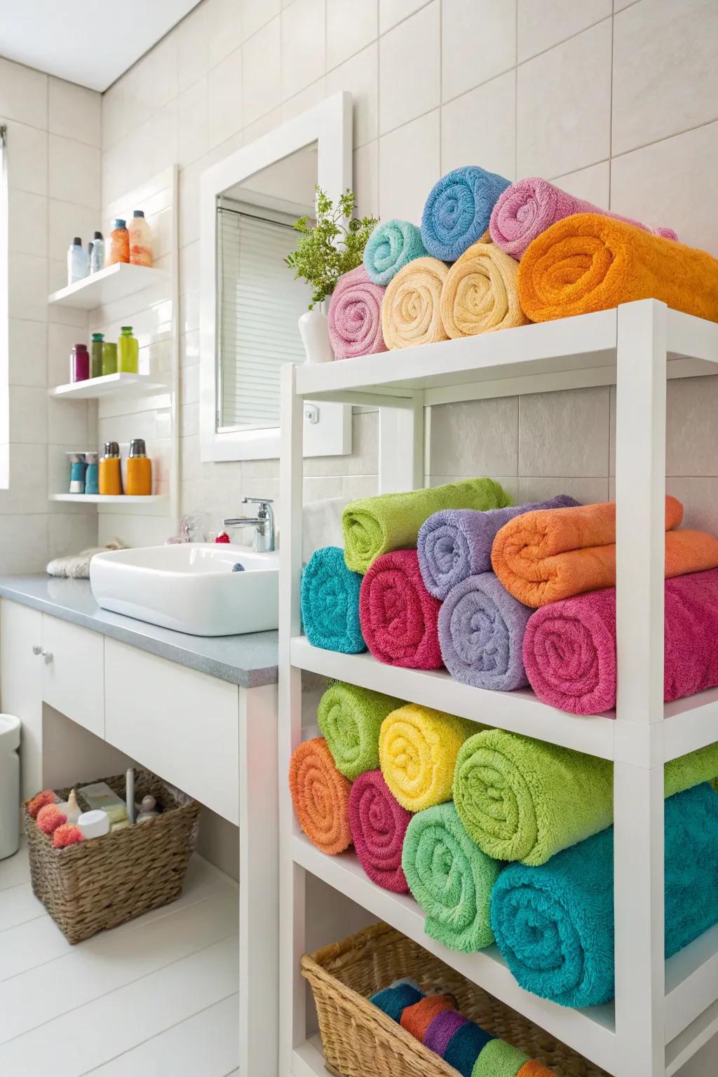 Hued group twists bring both order and vibrancy to your space.