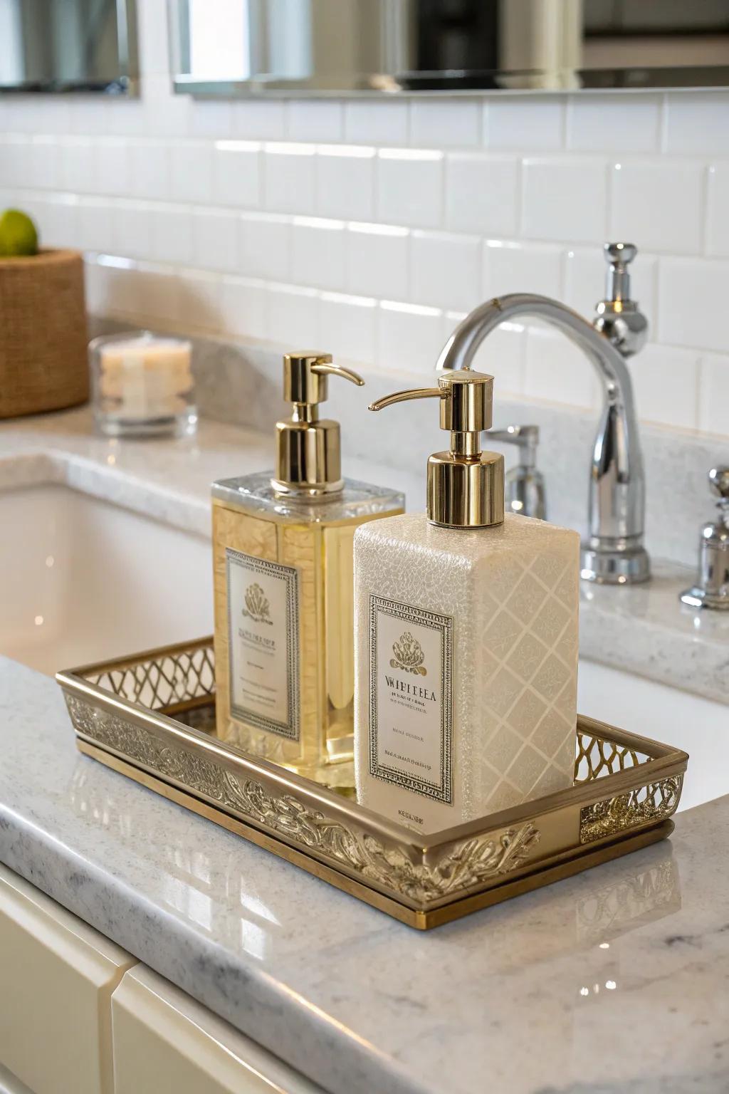 Indulge in every wash using a premium wash set.