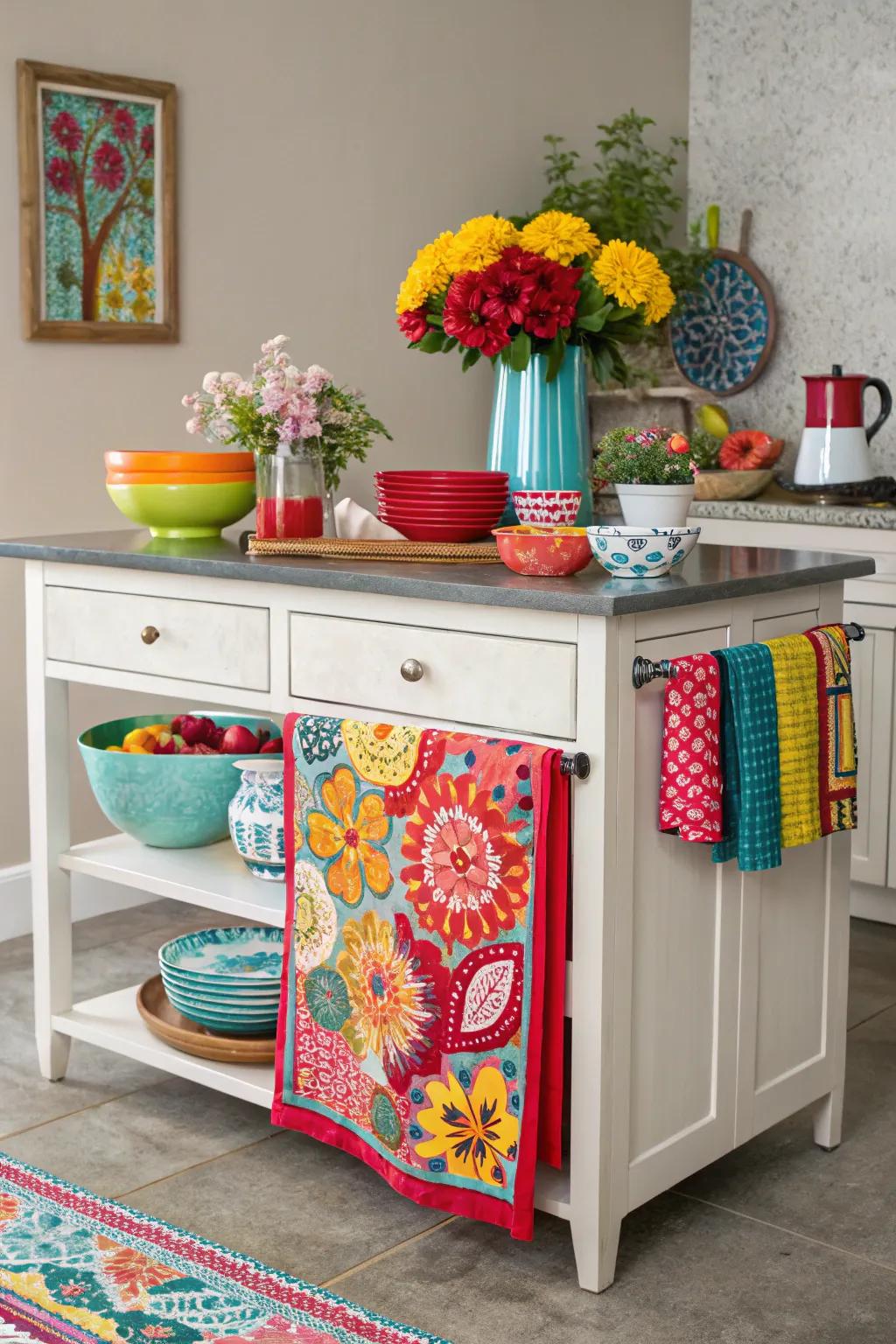 Opposing tones create a dynamic and striking appearance.