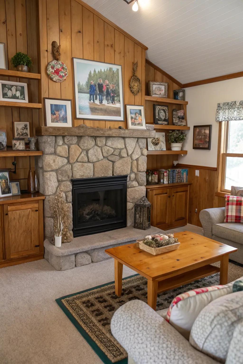 Personal elements make the design uniquely yours.