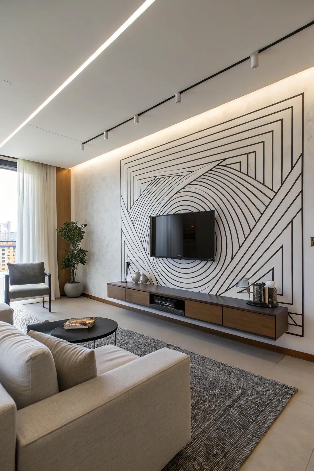 With visual trick line art, you can impress and please.