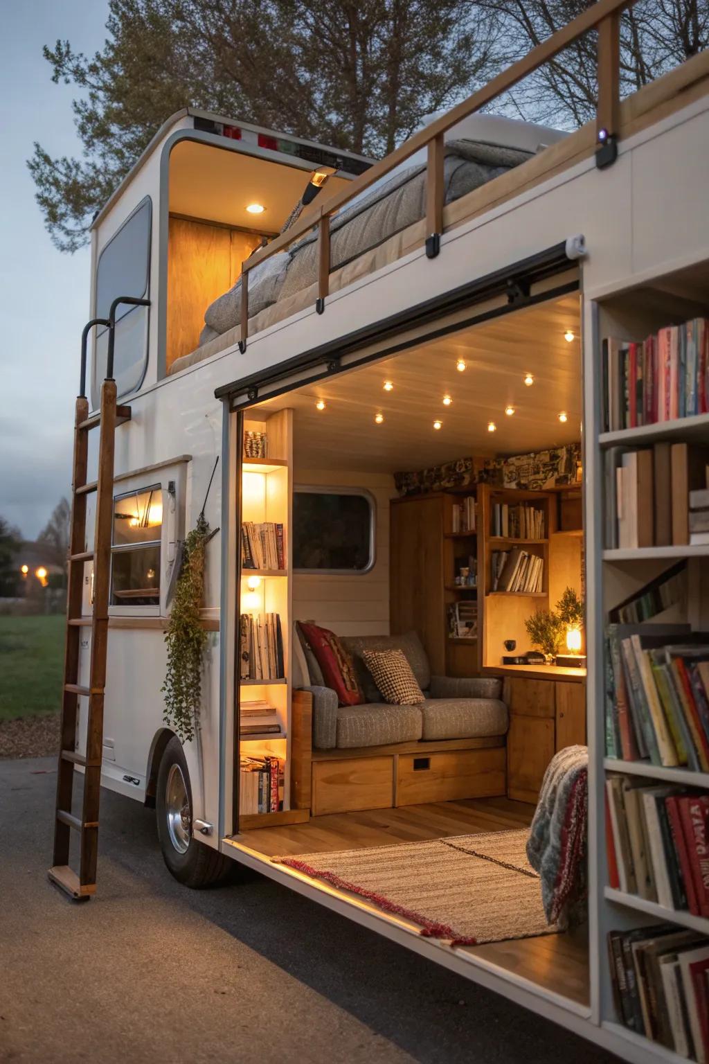 A versatile loft that maximizes space and comfort.