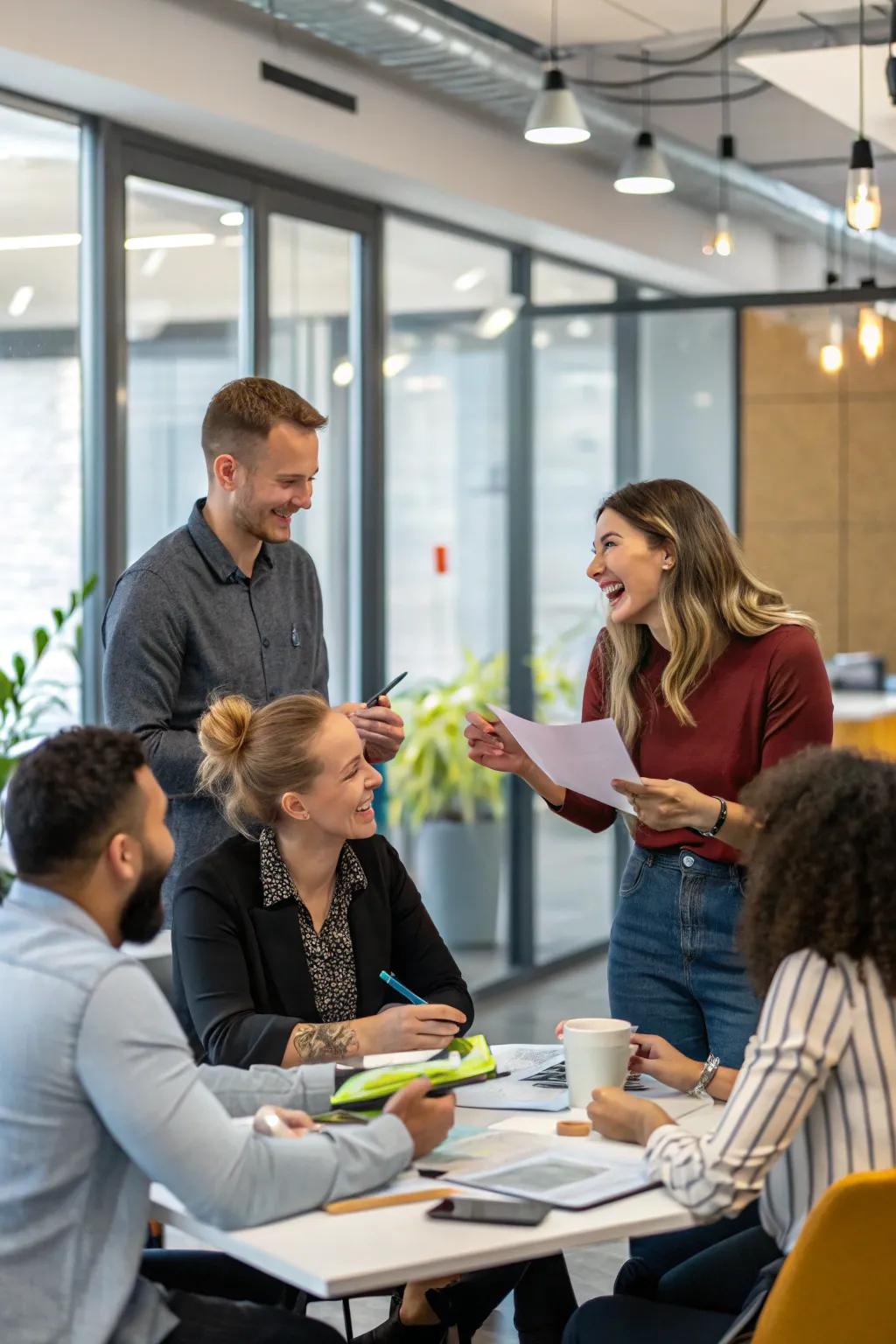 Support team relations through effective team discussions.