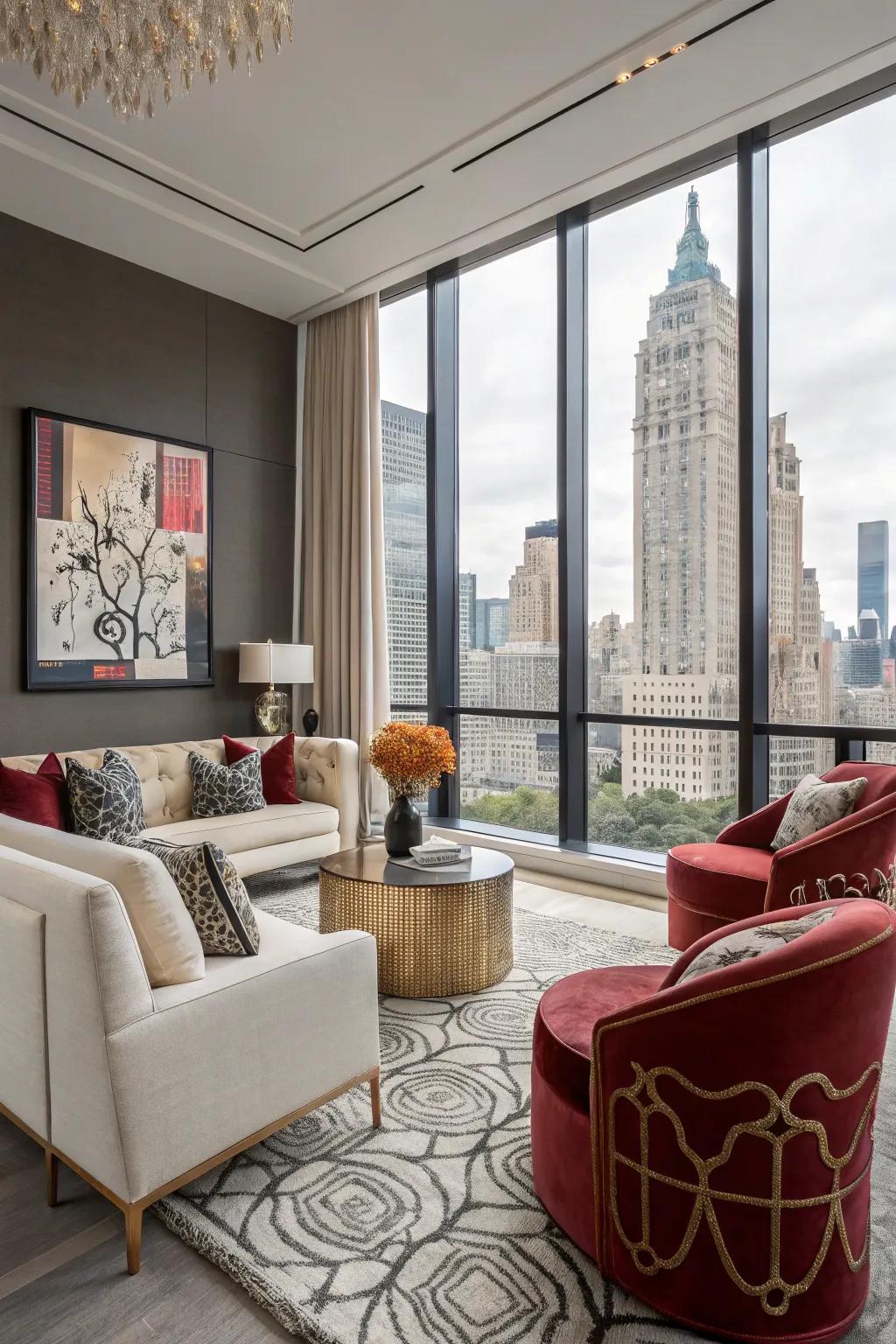 A well-chosen color palette creates harmony.