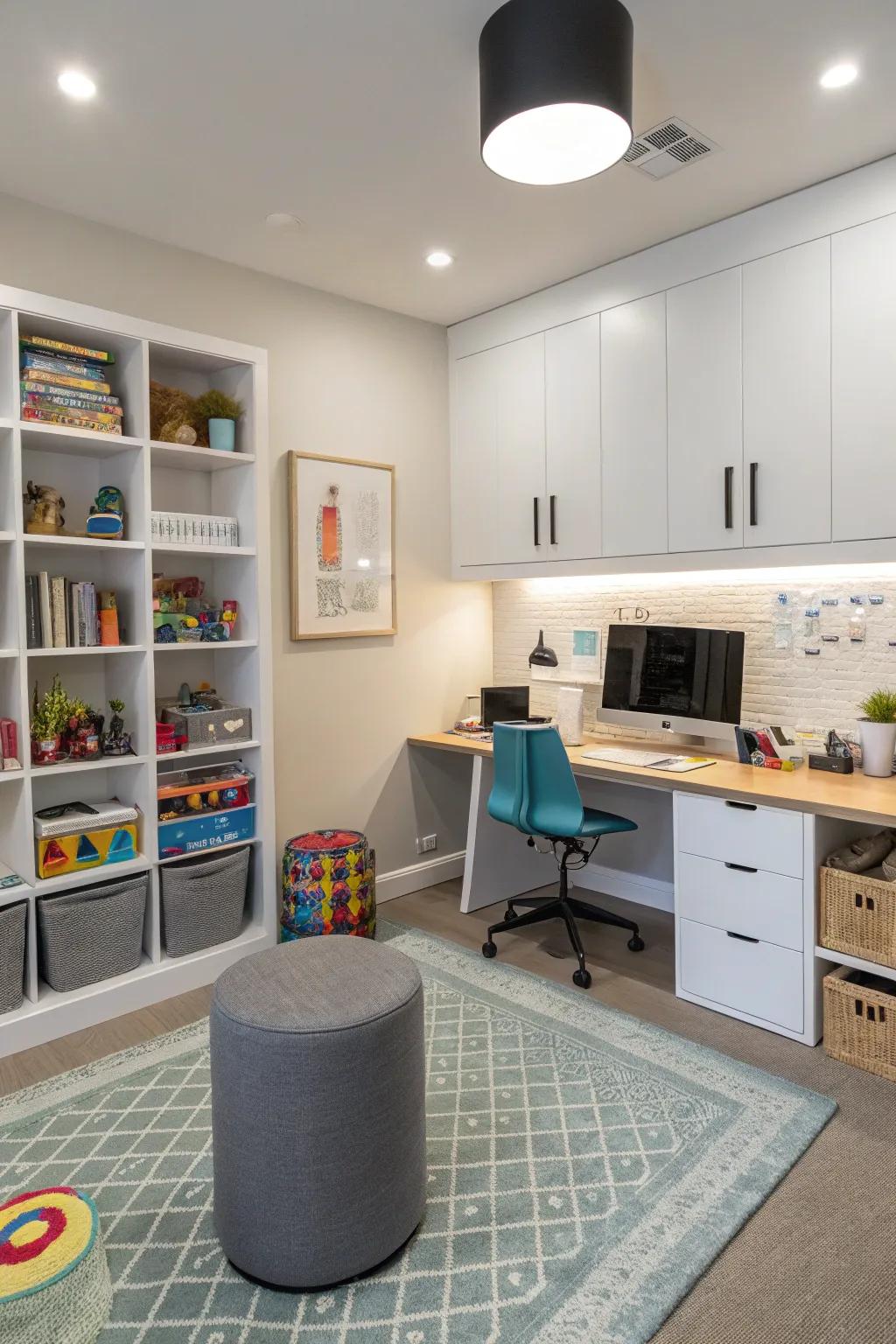 Smart technology for a modern space.