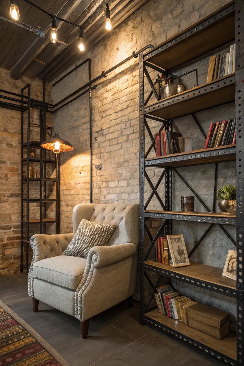 A spot with a factory twist.