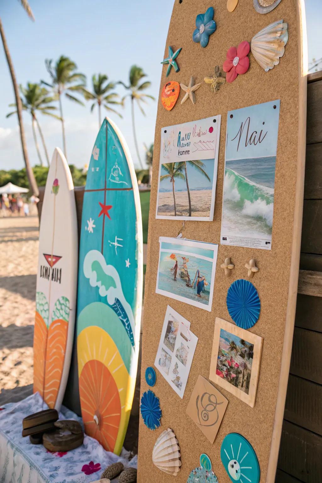 Immerse yourself in imagination with a surfing idea.