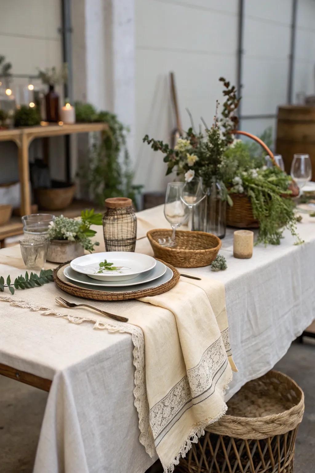 Eco-friendly choices provide style and sustainability.
