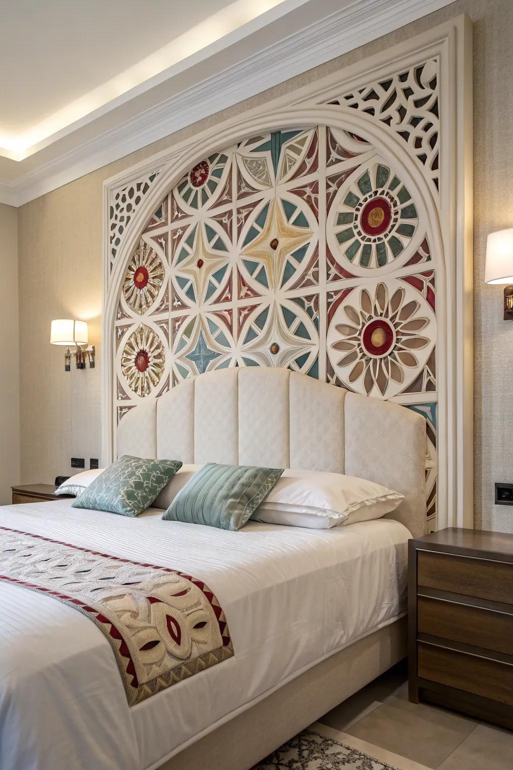 Geometric patterns inject elegance and balance into your d&eacute;cor.