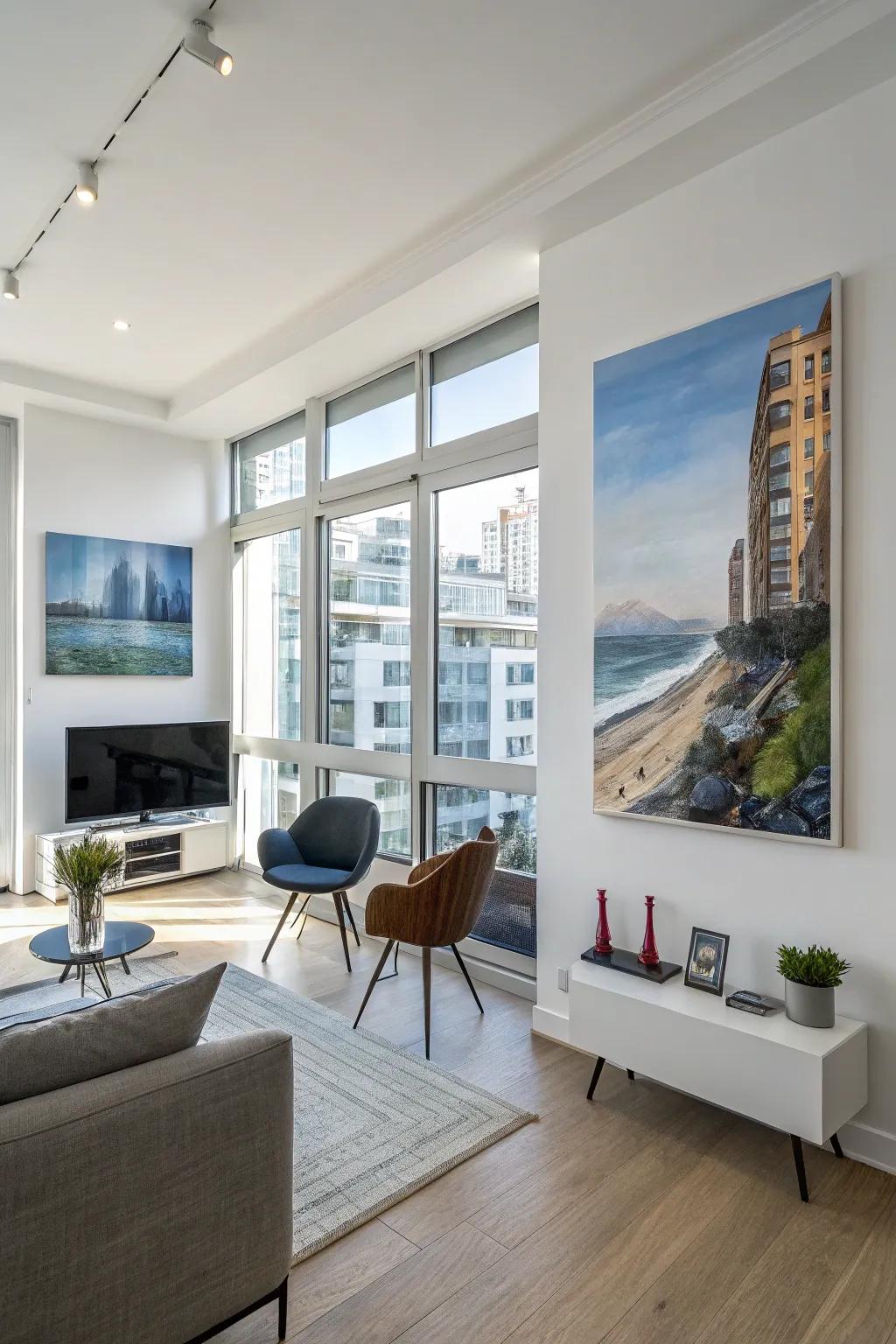 A canvas featuring interactive components that establish a dynamic atmosphere.
