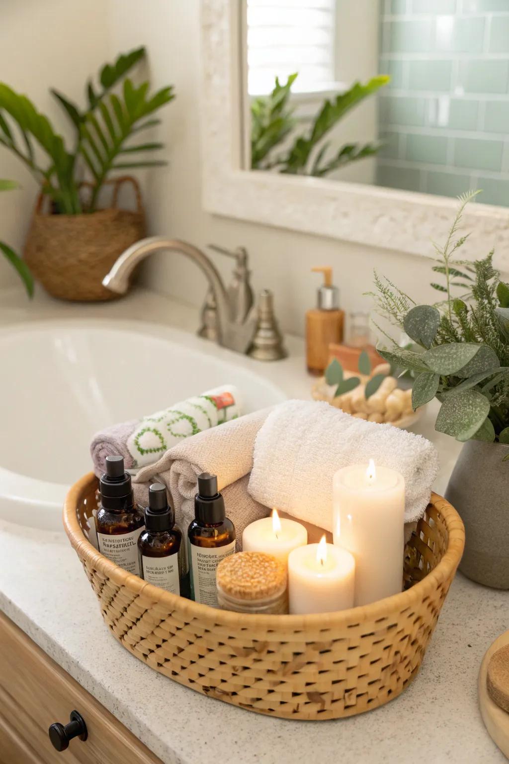 A DIY aromatherapy set brings calming fragrances and relaxation.