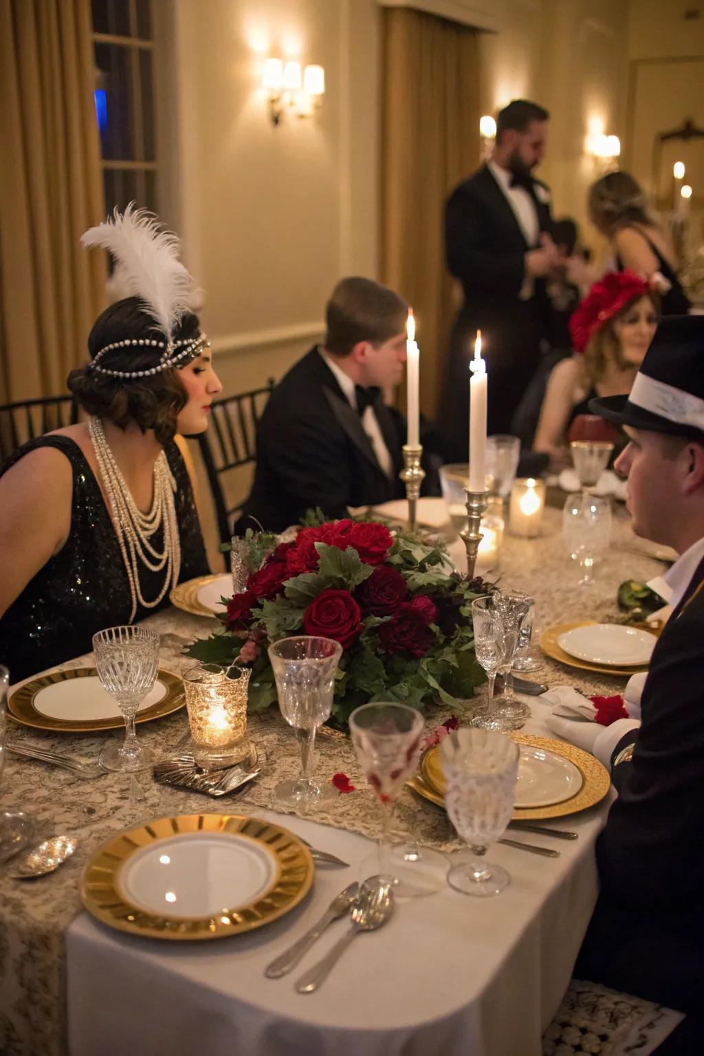 Dive into an evening of intrigue with a murder secret dinner.