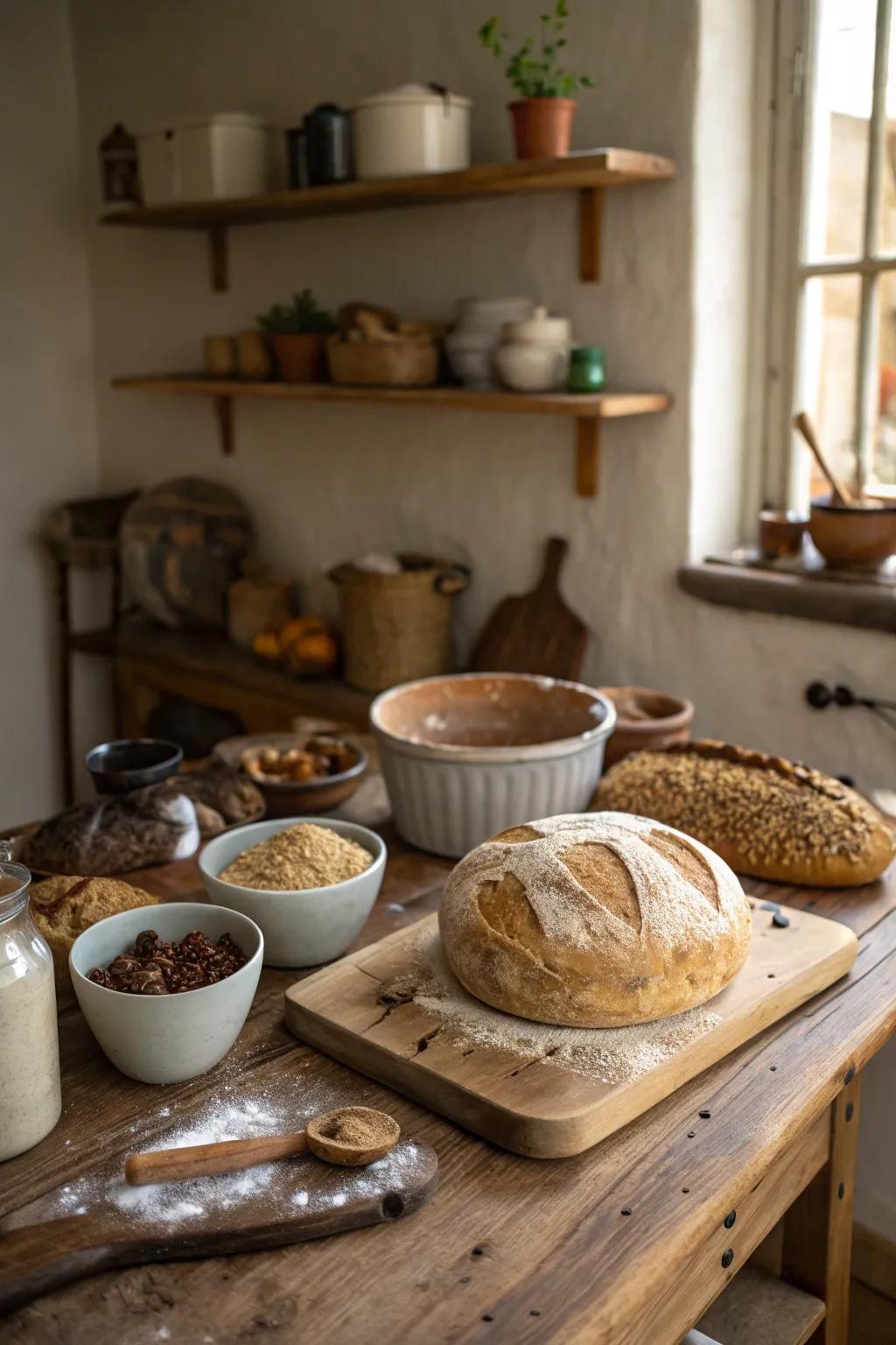 Artisan bread blends make it easy to bake delicious, homemade bread.