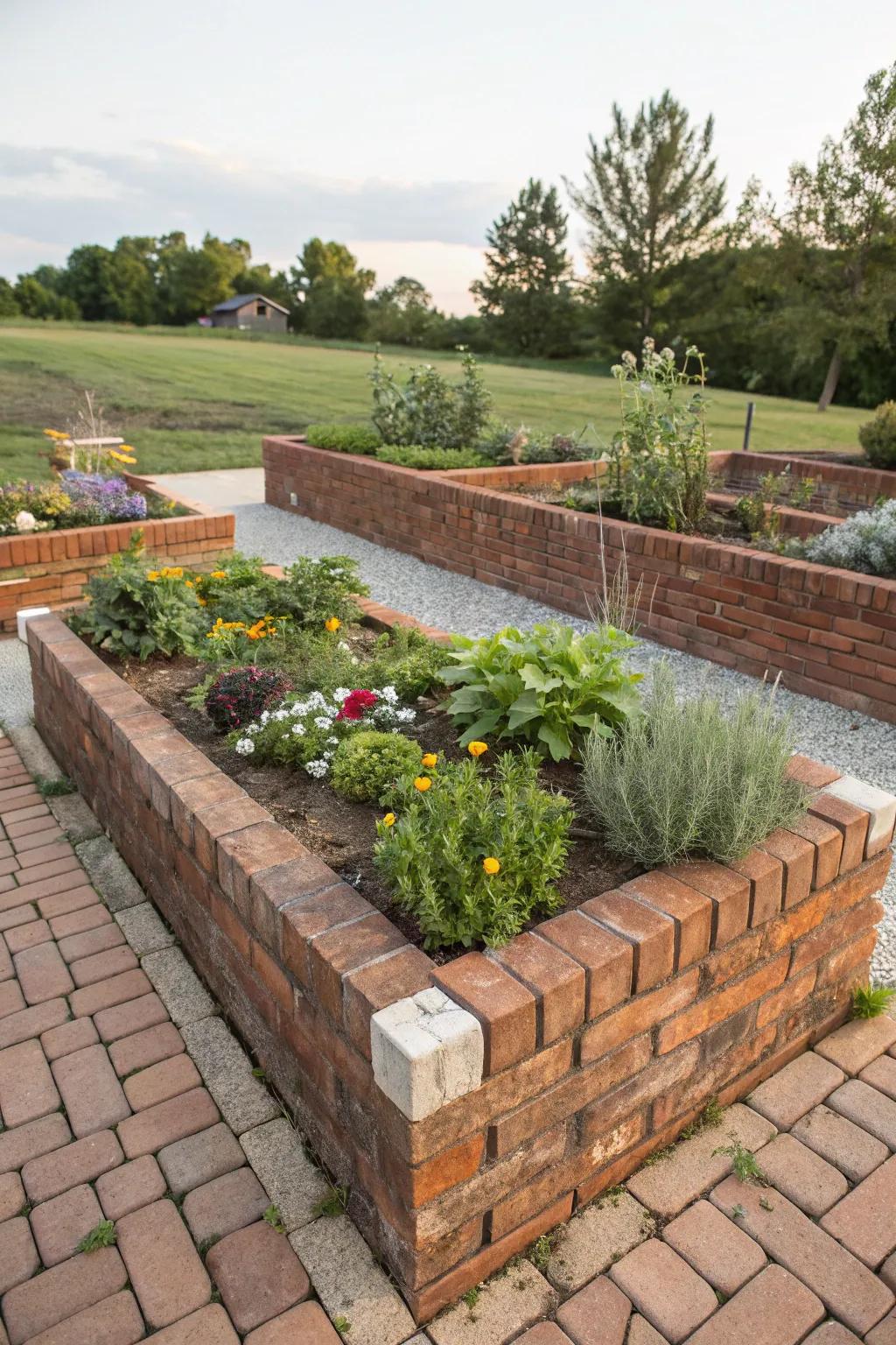 Uncover your creativity by using themed planting areas within your garden.