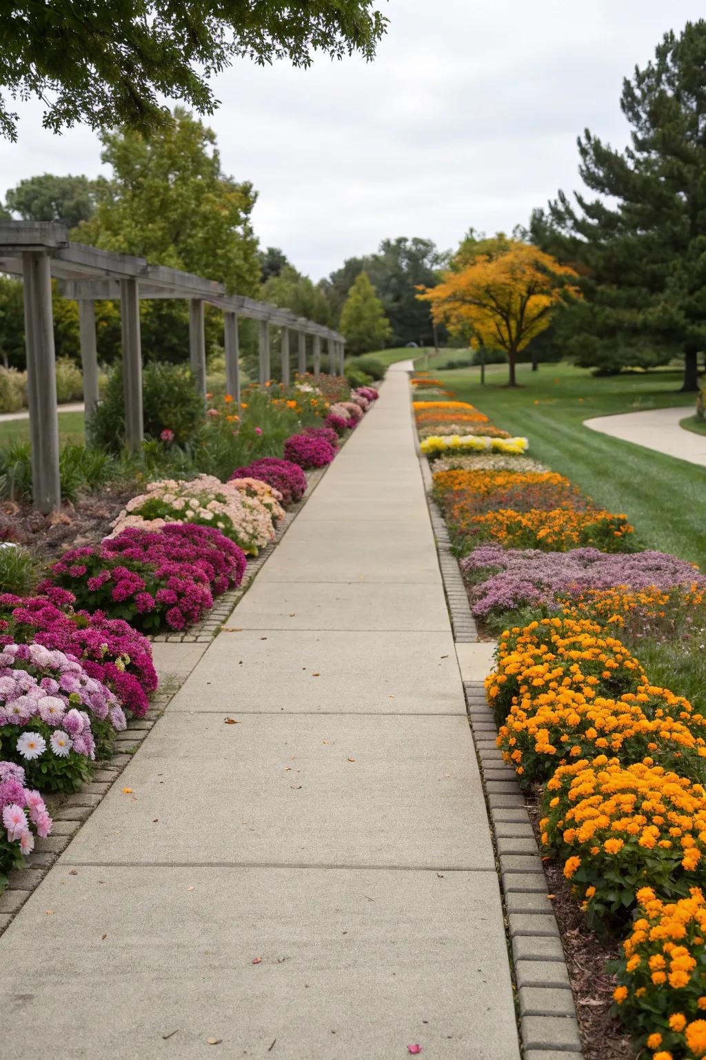 Keep your garden dynamic with seasonal plantings.
