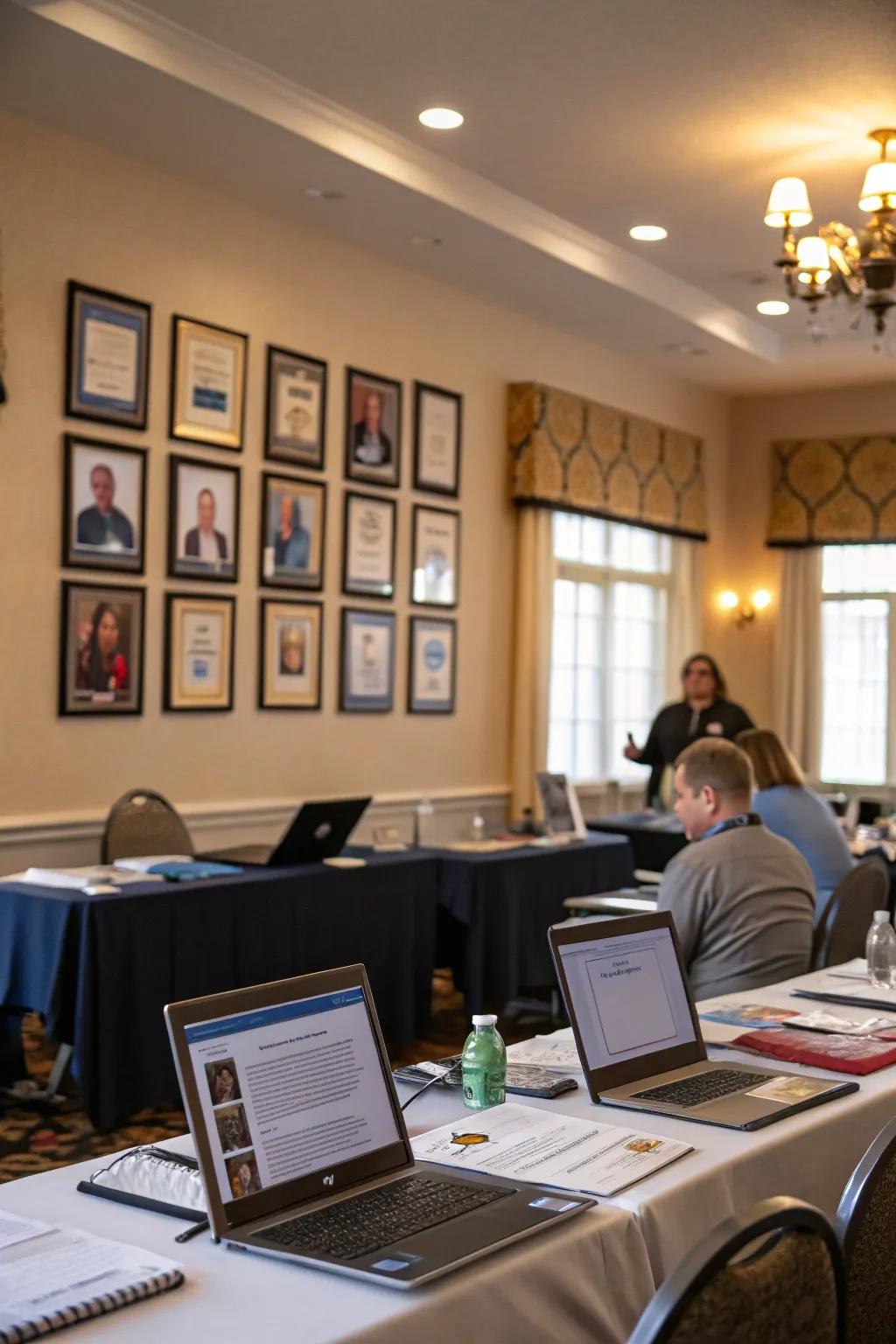 Personal items create a welcoming feel.