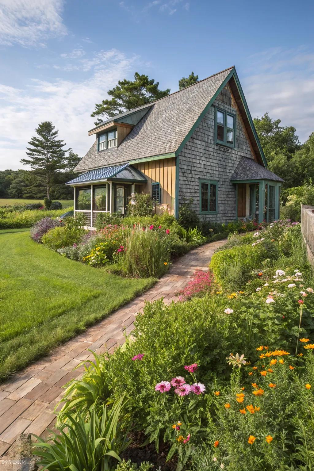 Eco-friendly materials blend style and sustainability.