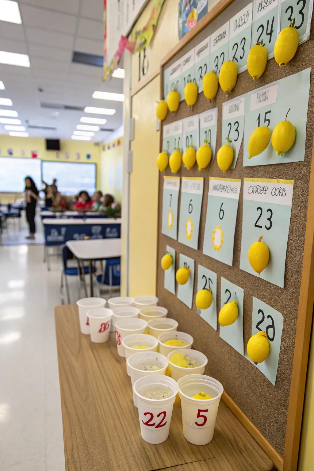 A lemonade stand countdown bringing refreshing anticipation.