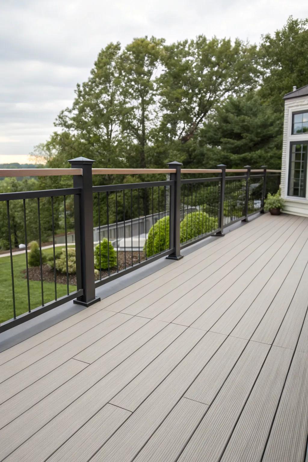 State-of-the-art materials guarantee your deck's durability and flair.