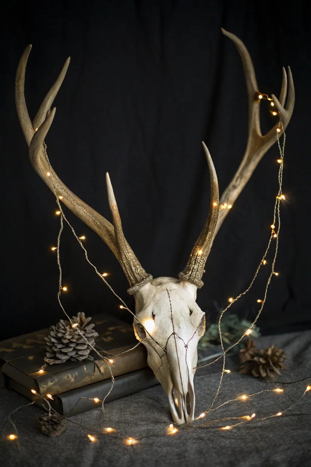 Create a magical atmosphere with fairy lights.