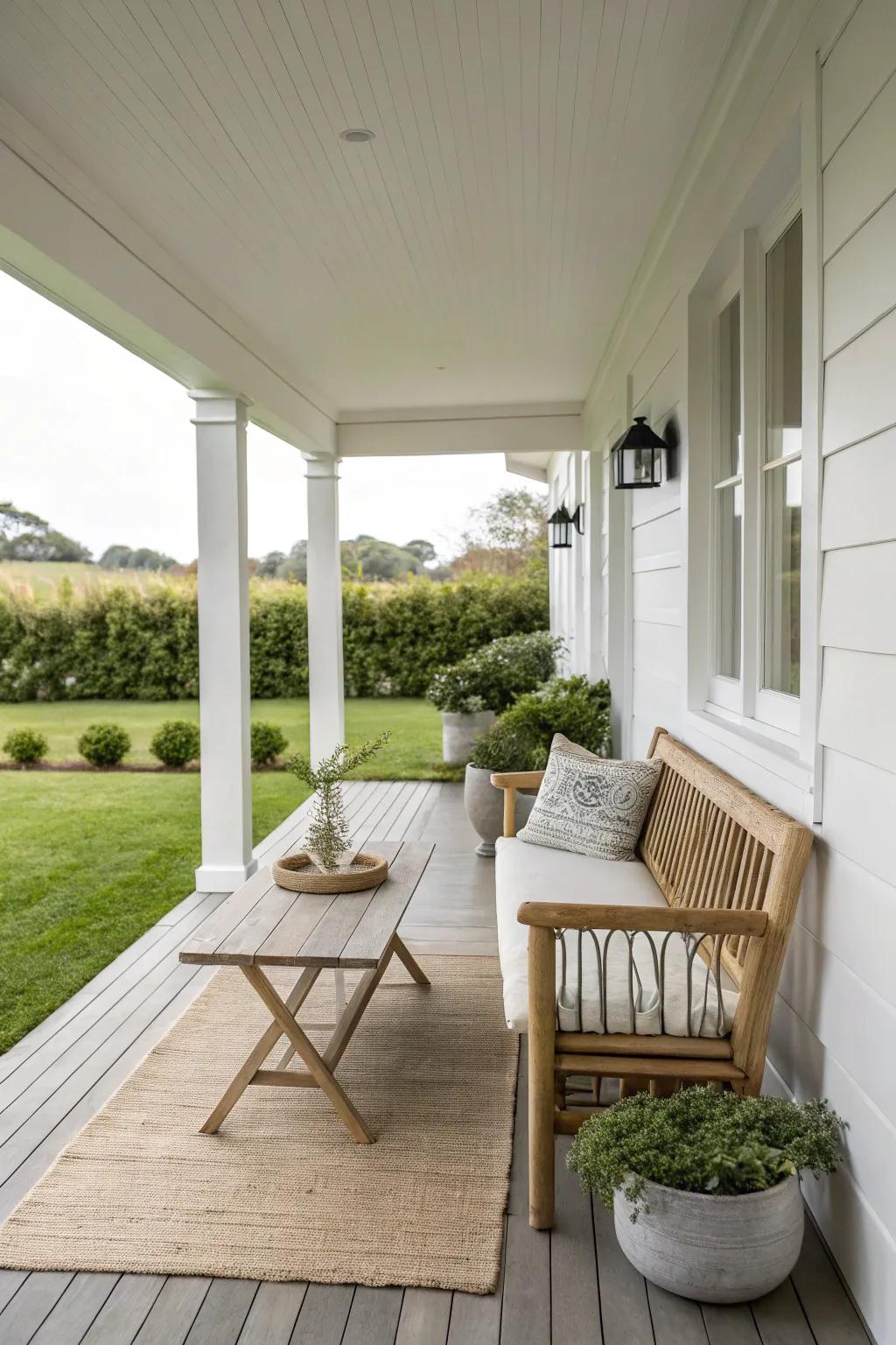 Minimalist appeal proves that simplicity can be beautiful in fall decorations.