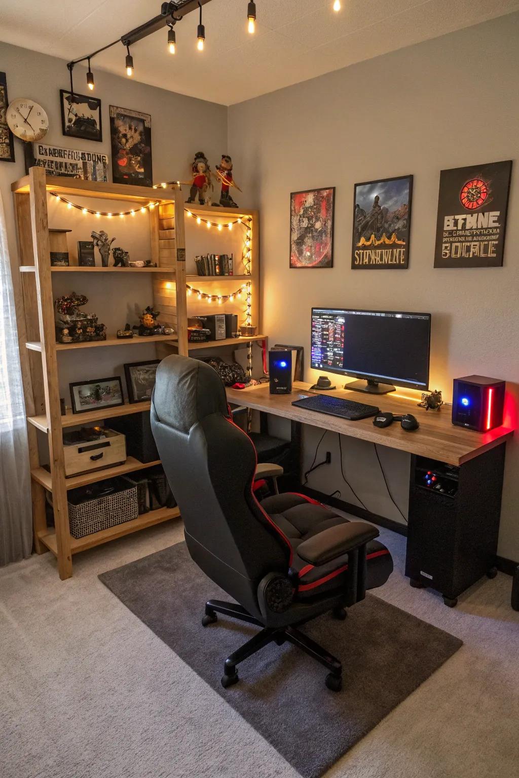 DIY enhancements make your gaming space special and unique.