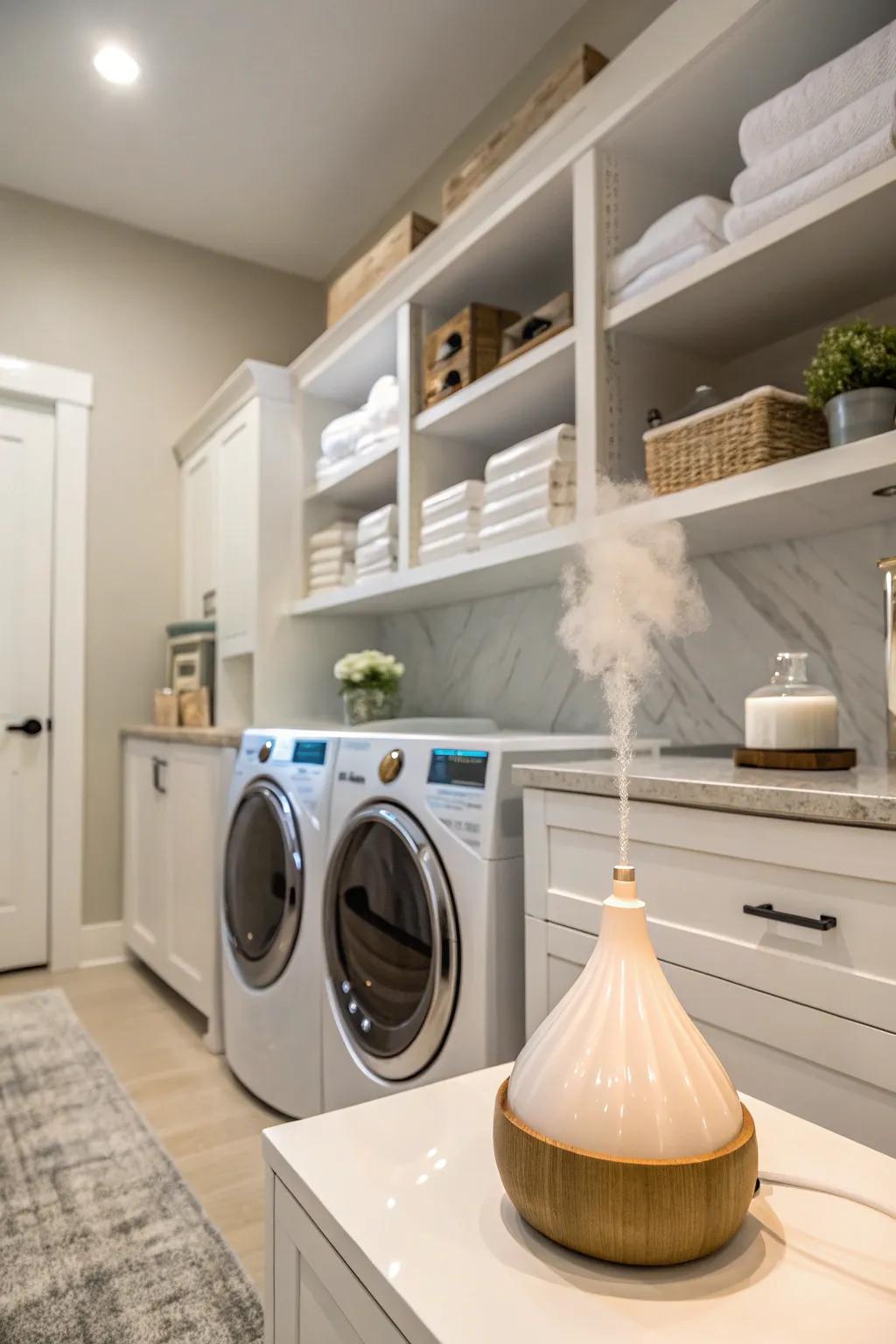 Enhance your laundry room with a lovely scent.