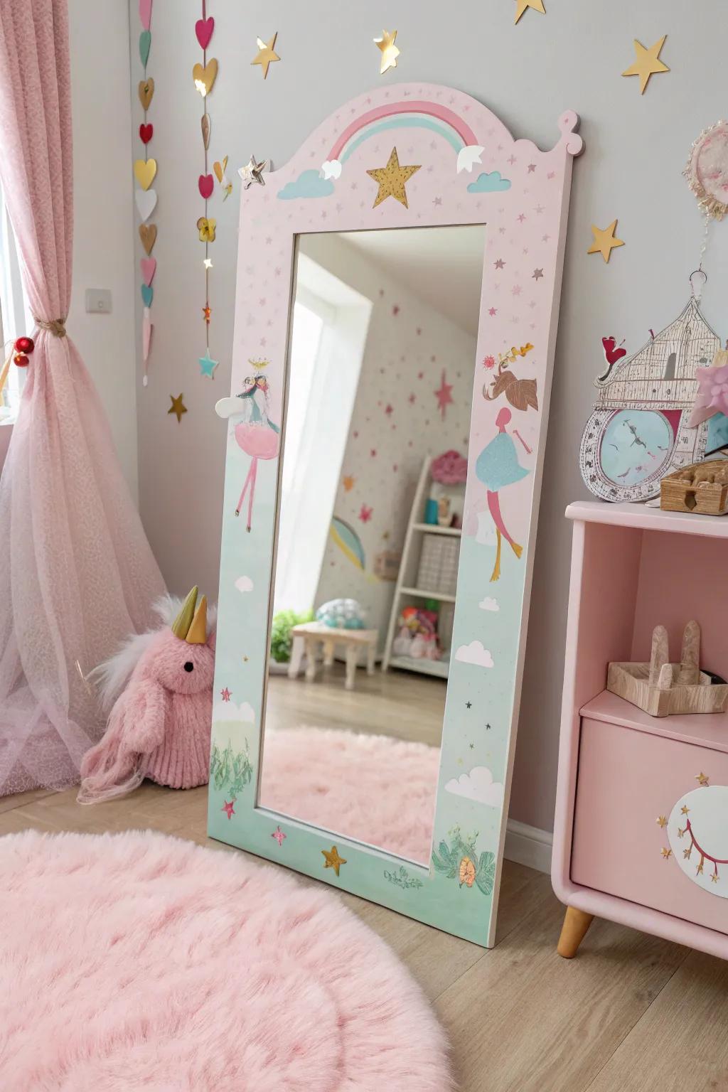Magical, storybook environments are evoked by fantasy themes.