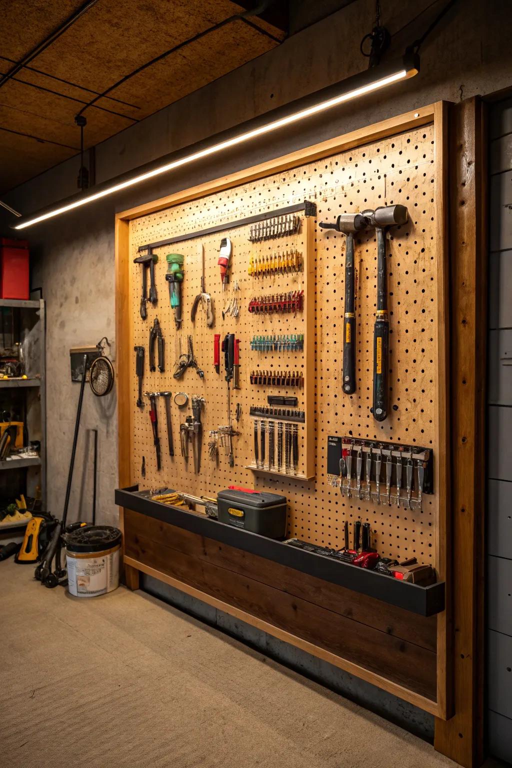 Optimize Your Garage: Enhance DIY Projects with Designated Tool Spots