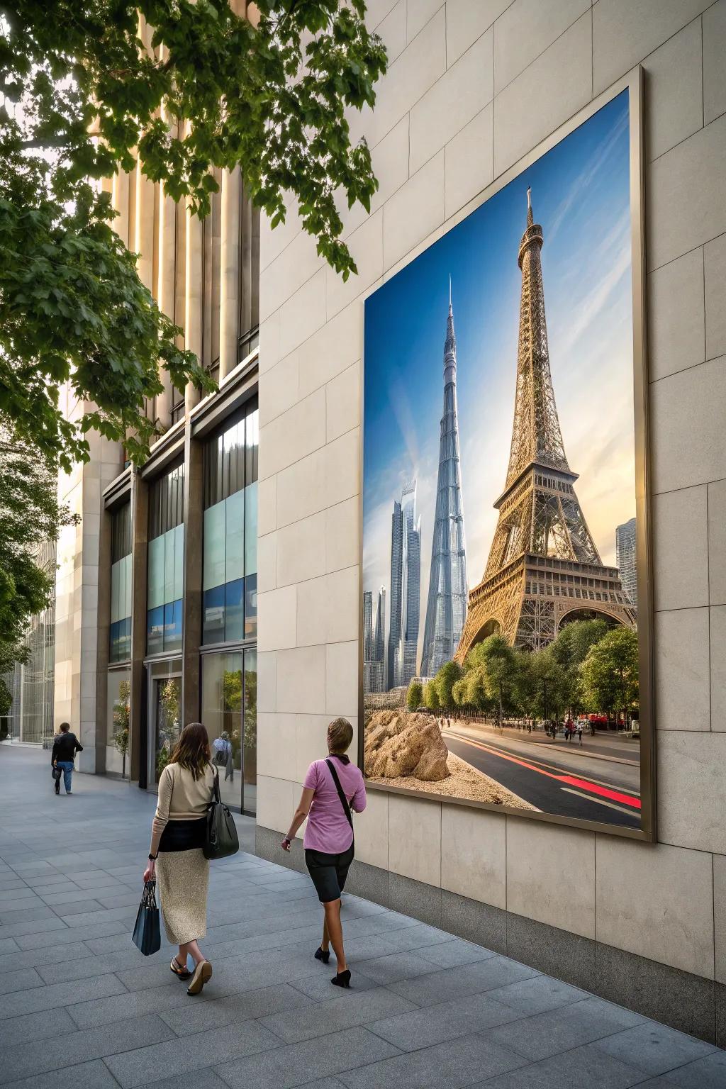 Architectural posters add design to your area.