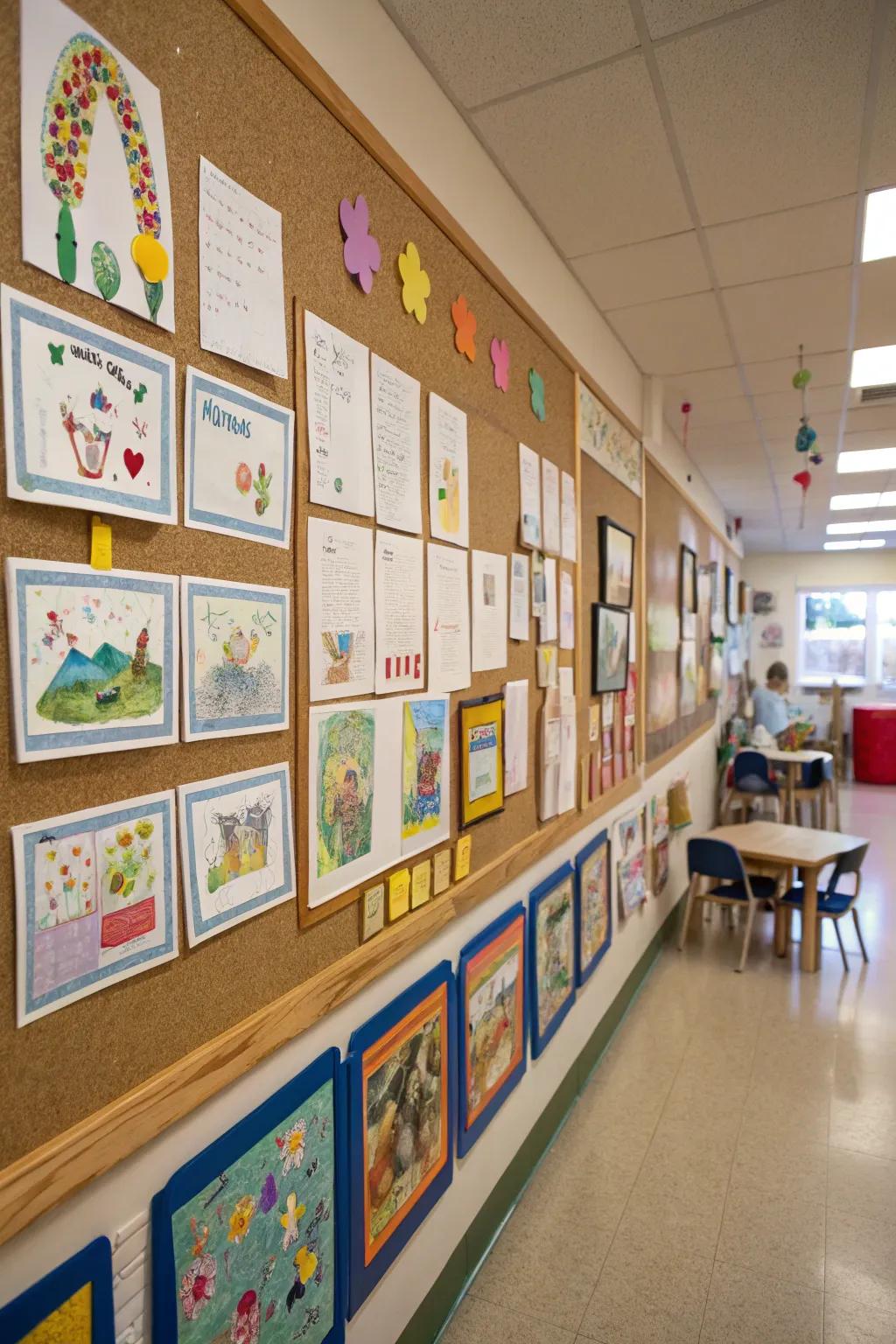 A dynamic student showcase boosting confidence.