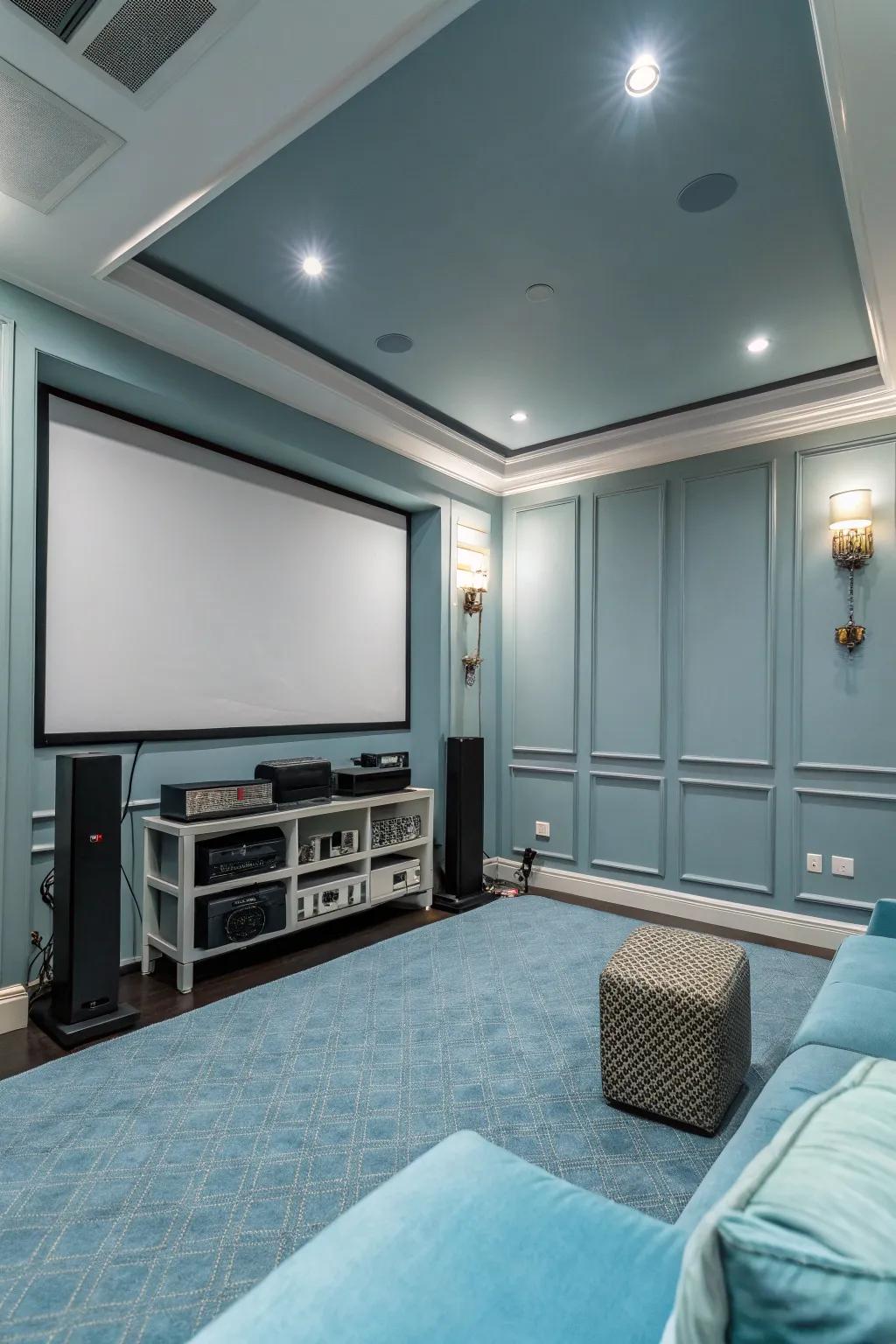 A harmonious color palette creates a calming atmosphere.