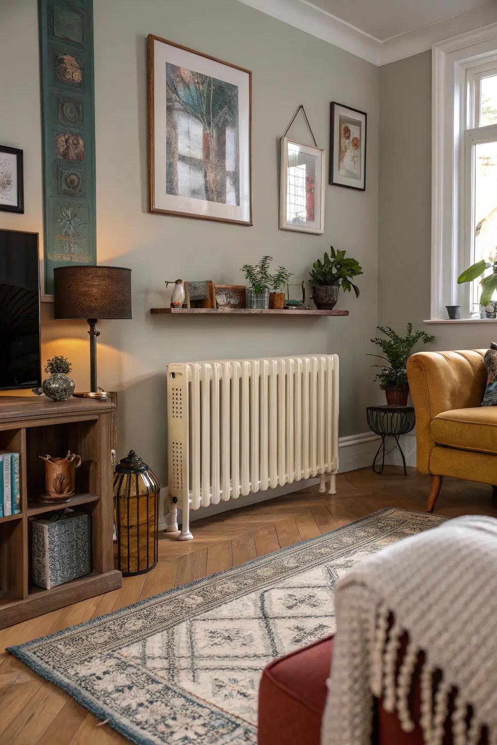 Ivory radiators radiate traditional adaptability.