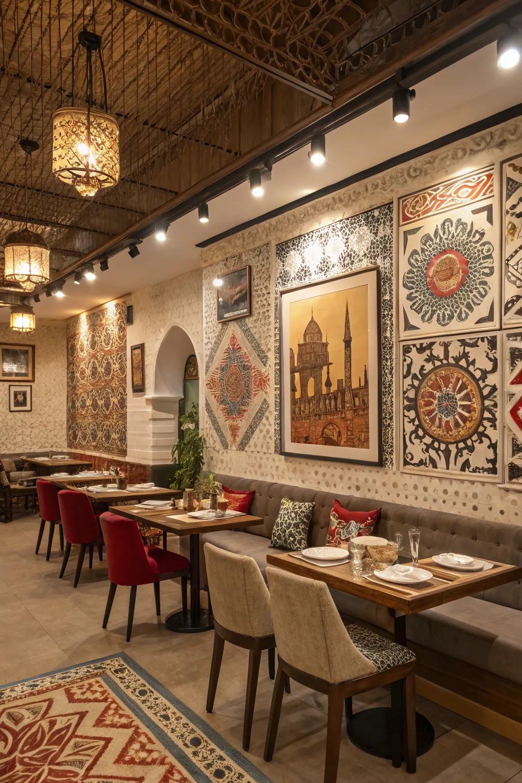 Cultural stuff makes eating better and makes a place feel special.