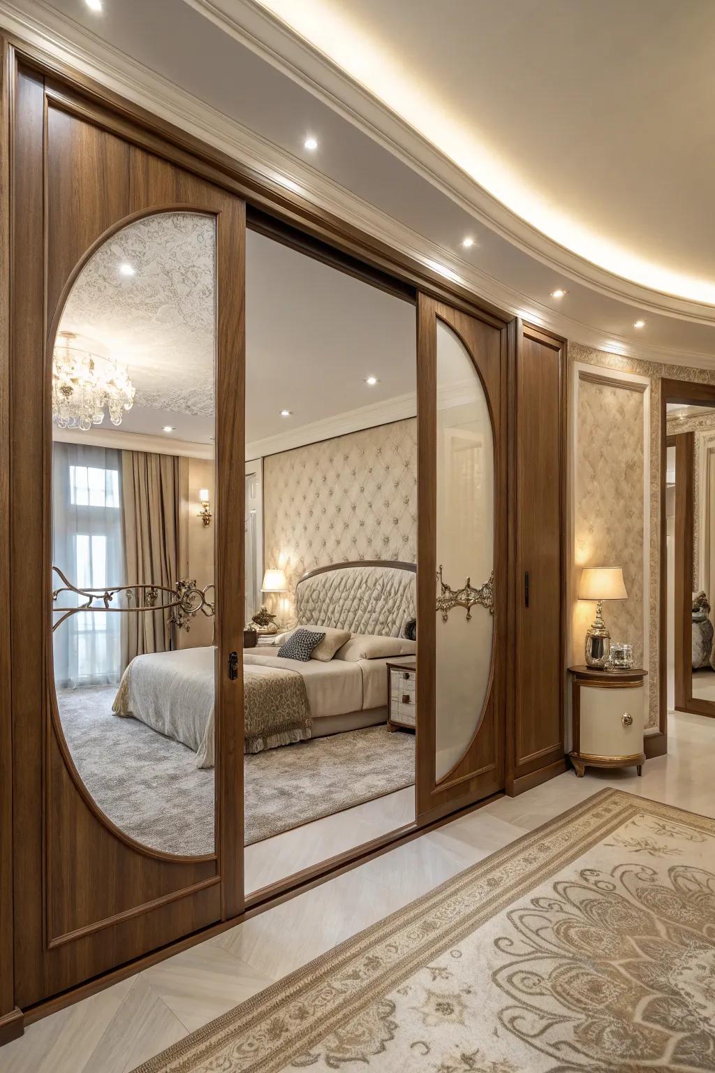 Curved sophistication delivering a sophisticated touch.