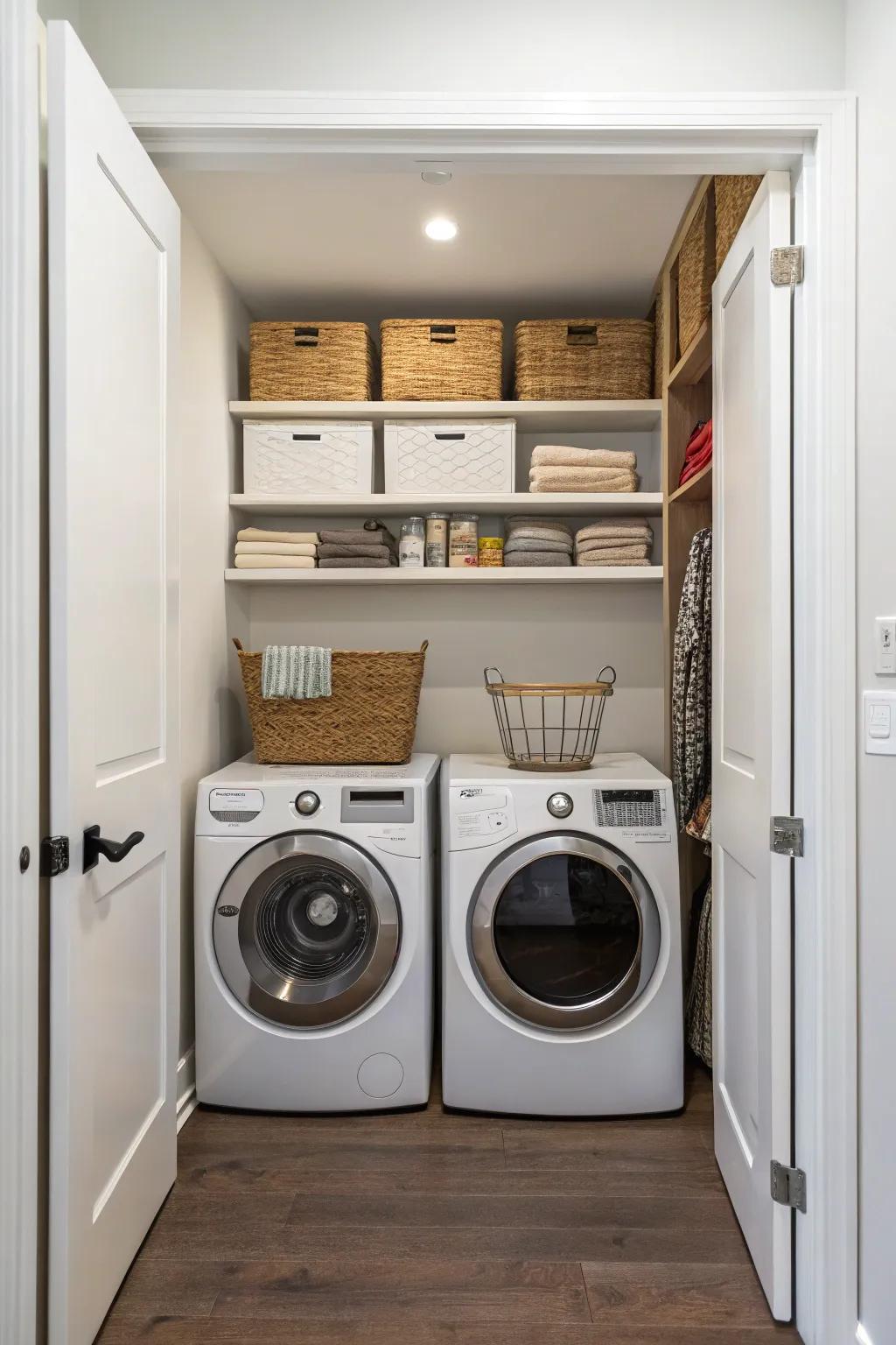 Small appliances create room for extra features.