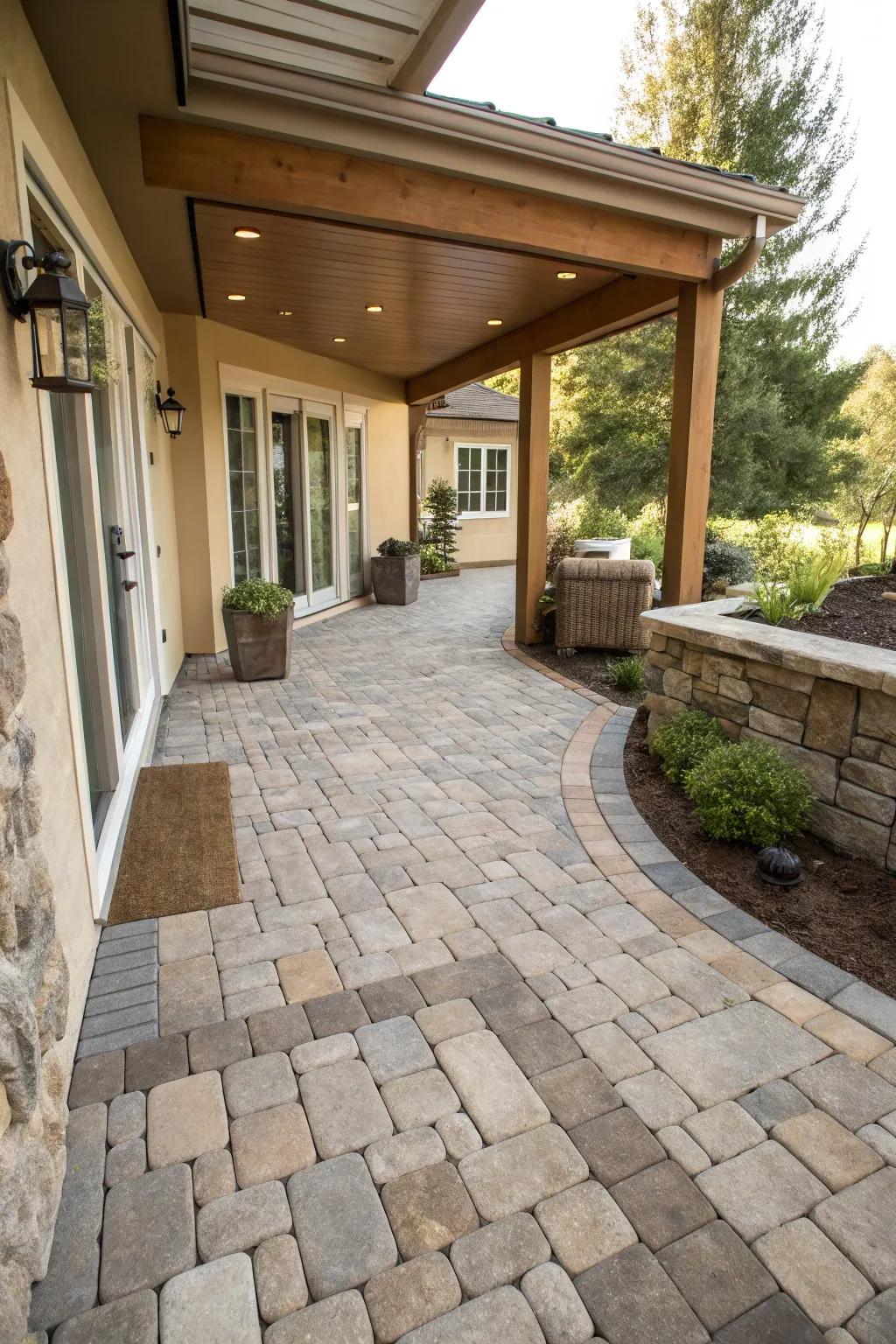 A seamless transition between indoor and outdoor living spaces.