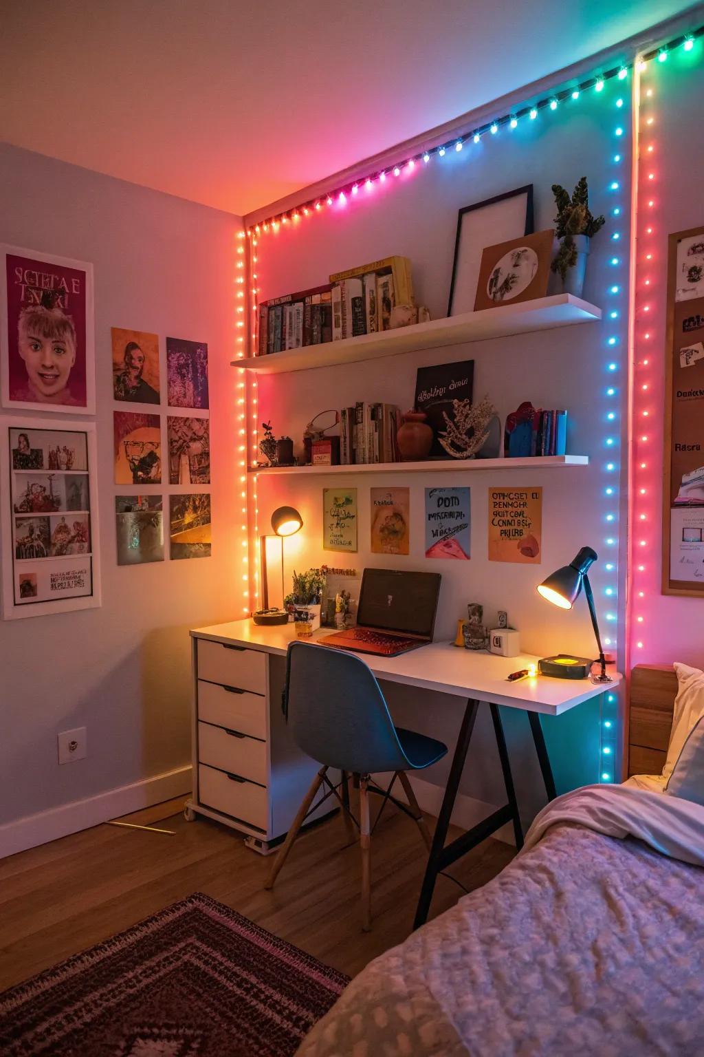 Innovative illumination adds a personalized and modern feature.