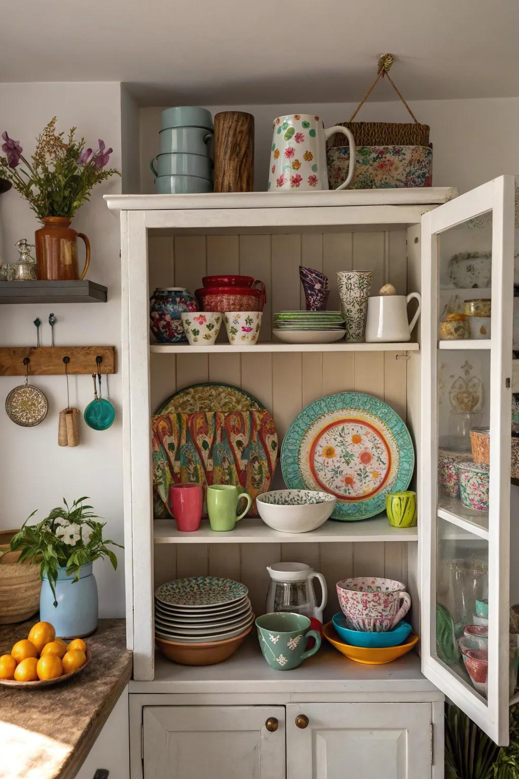 A unique collection adds charm and personality to your kitchen.